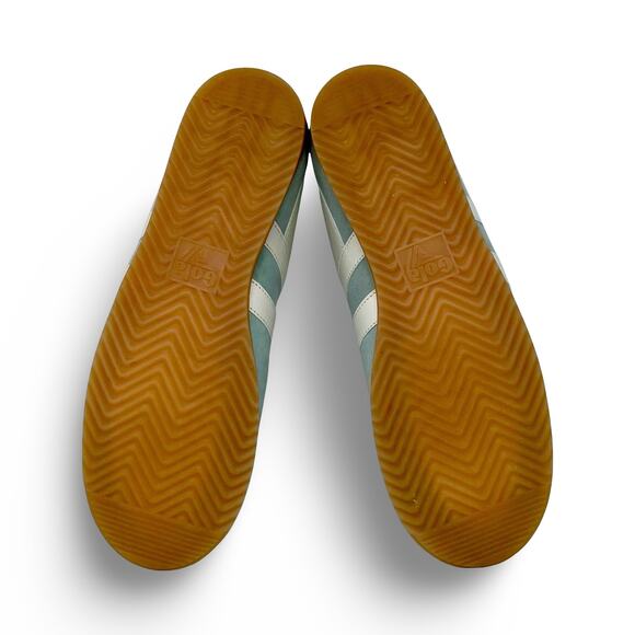 Gola Bullet Suede Sneakers – Women’s 9.5 Retro Surf / Off White Gum Sole - Picture 8 of 11